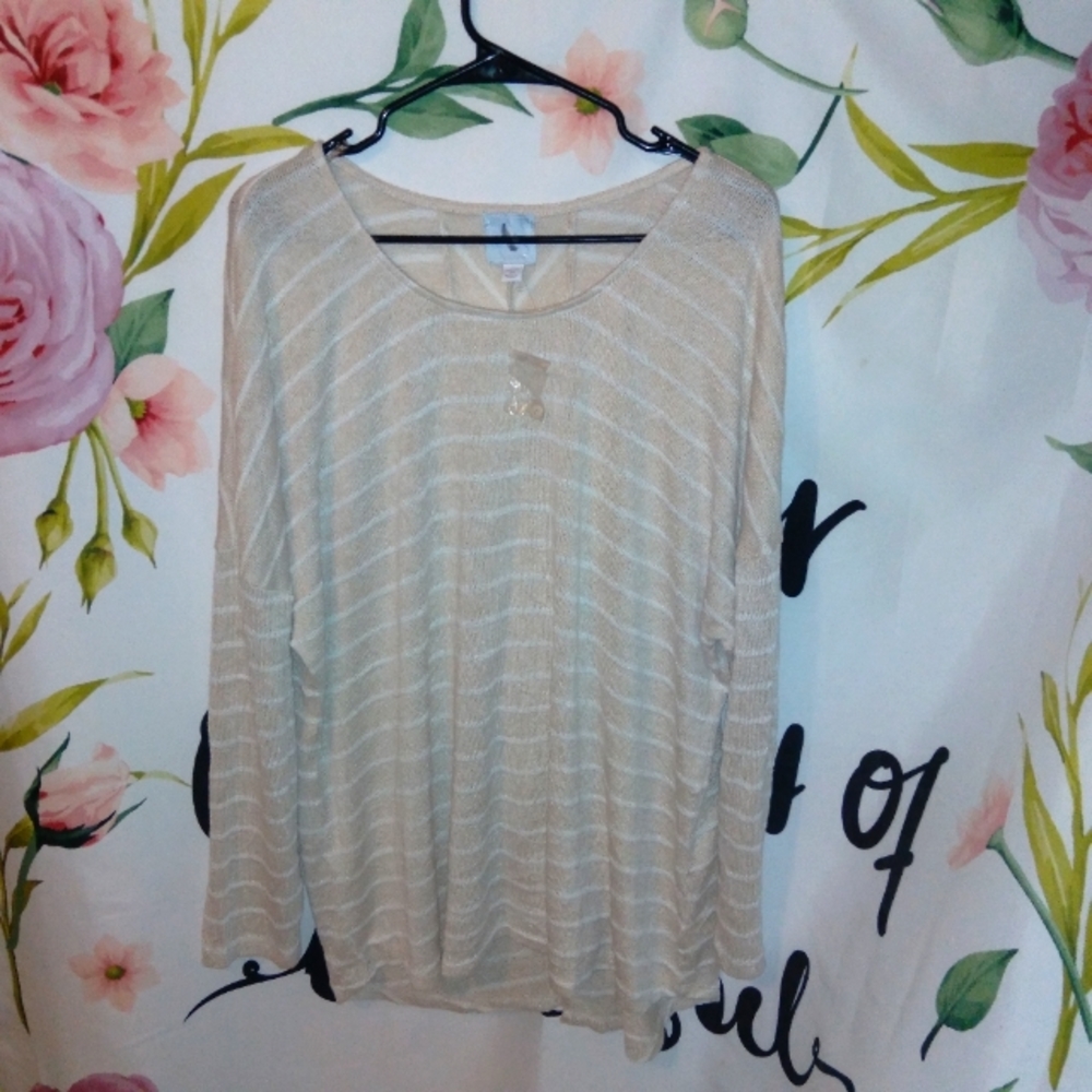 Sunday 3XL light knit sweater